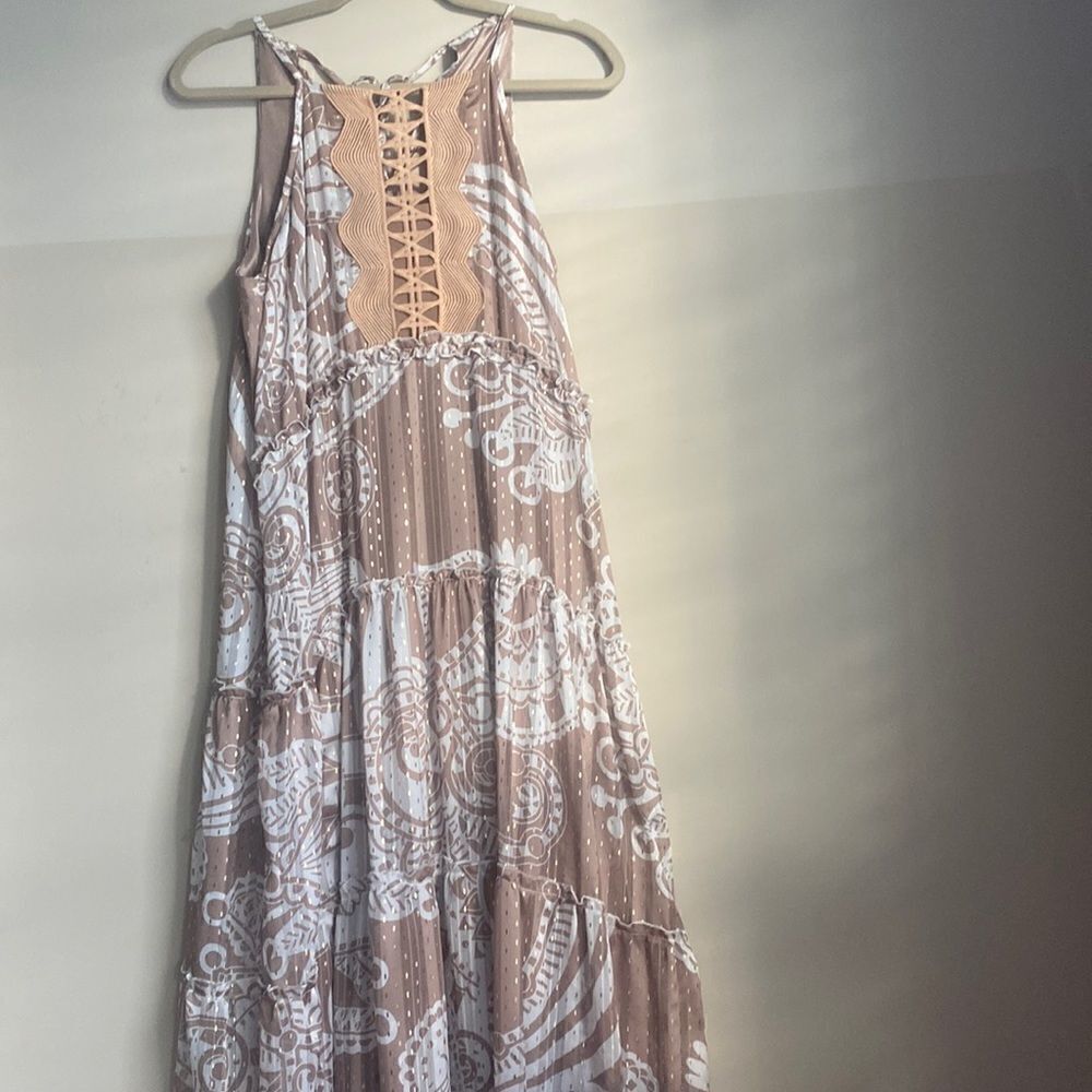 BSB Collection Tiered Maxi Dress 44=8-10